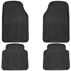 Rub 4pcs Set Black Car Mats