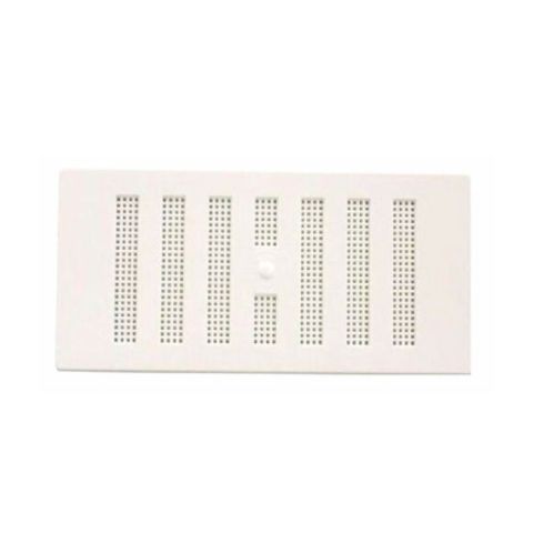 Map Hardware 152x76mm White Plastic Adjustable Vent