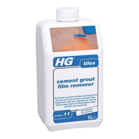 Hg 1l Cement Grout Film Remover - Tiles Surface Care