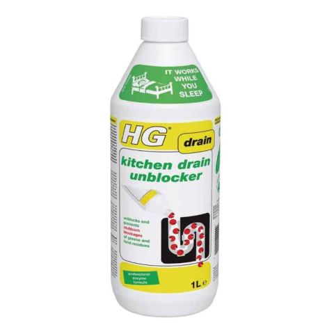 HG 1L Kitchen Liquid Drain Cleaner