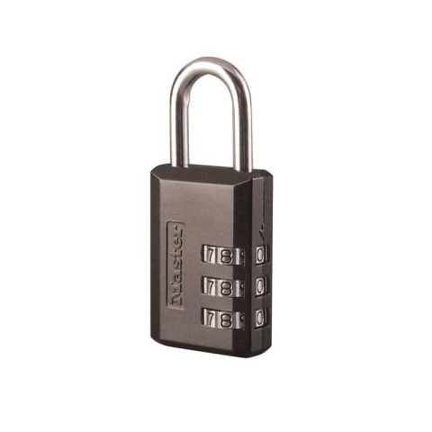 Masterlock Mas Vinyl 647D Combination Padlock 30mm