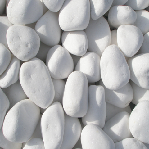 Acrolith White 6-10cm Bag 20kg Decorative Stones / Pebble