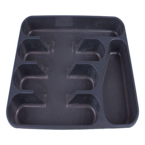 Tom 5 Compartments Plastic Cutlery Tray