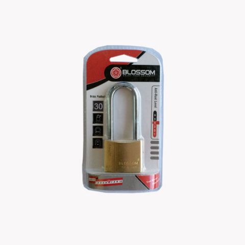 Blossom Brass Neck Padlock 30mm