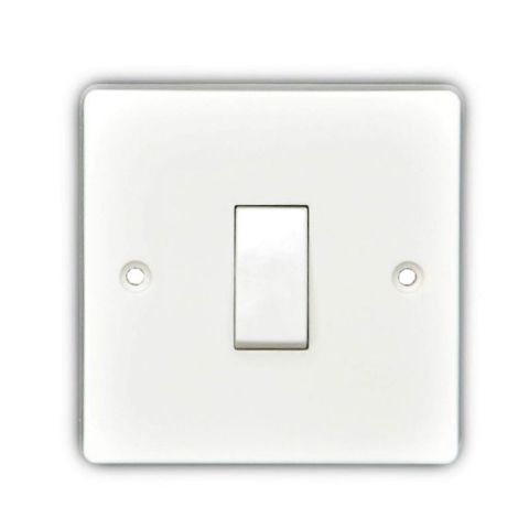 Swe W301 1-Gang 2-Way White Light Switch