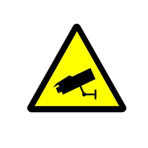 CCTV In Operation Warning Sign 95x95mm