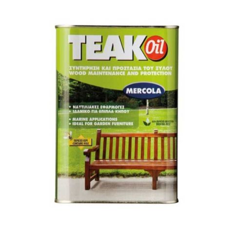 Mercola 900ML Teak Oil Wood Protection & Treatment