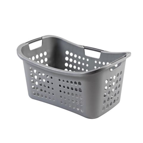 Curver Victor 50L Silver Laundry Basket