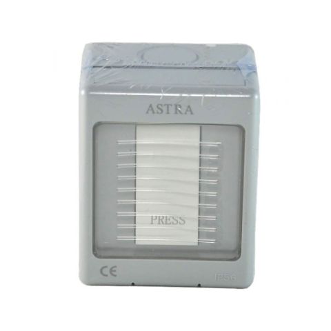 Astra 1-Gang 1-Way Outdoor Door Bell Switch