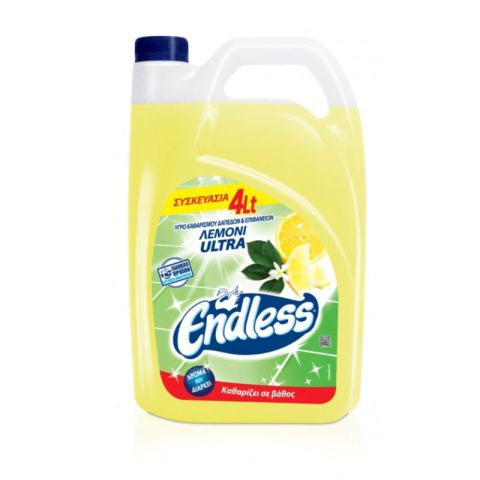 Endless Ultra 4L Lemon Floor Cleaner