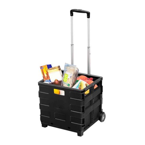 Kinzo 36x36x33cm Foldable Transport Trolley Cart