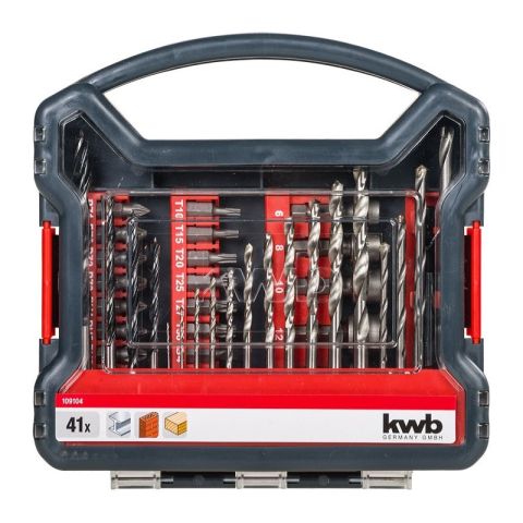 KWB 41pcs Drill & Bit Set