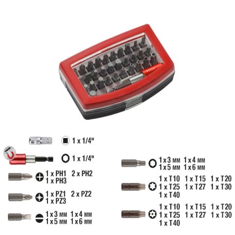 Kwb 32pcs Bit Set