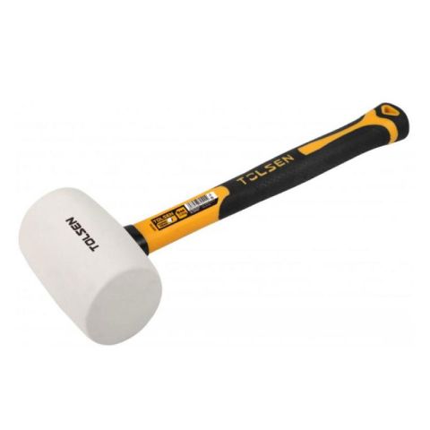 Tolsen Rubber White Plastic Handle 675g / 24oz Mallet