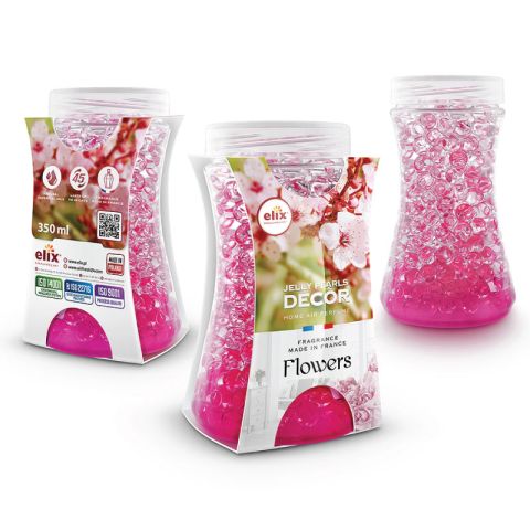 Elix Jelly Pearls Décor Flower 350ml Air Freshener