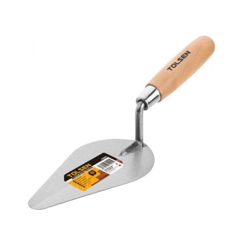 Tolsen 180mm Wooden Handle Laying Brick Trowel