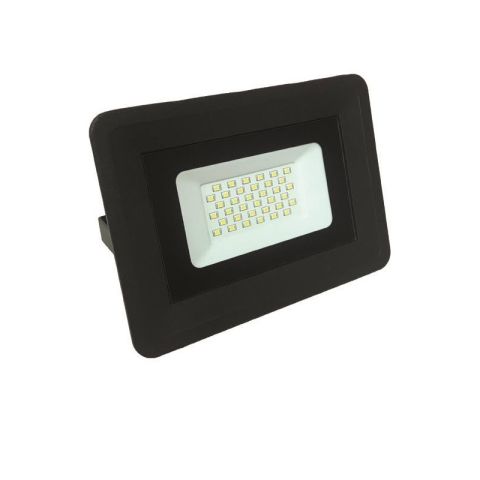 Eurolamp IP65 6500K (Cool White) 30W Black LED Flood Light