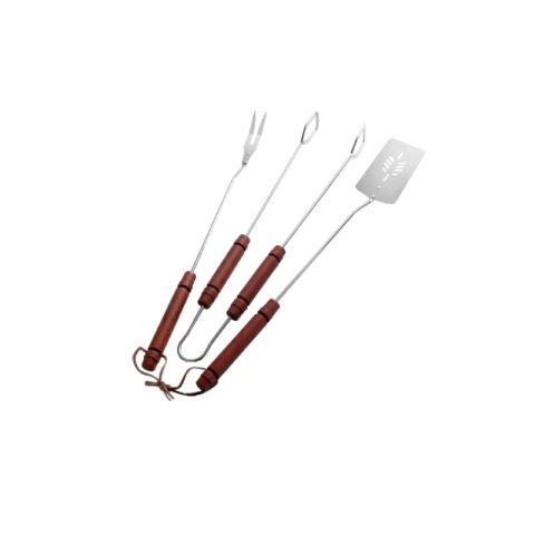 Landmann LD0110 3pcs Steanless Steel BBQ Tool Set