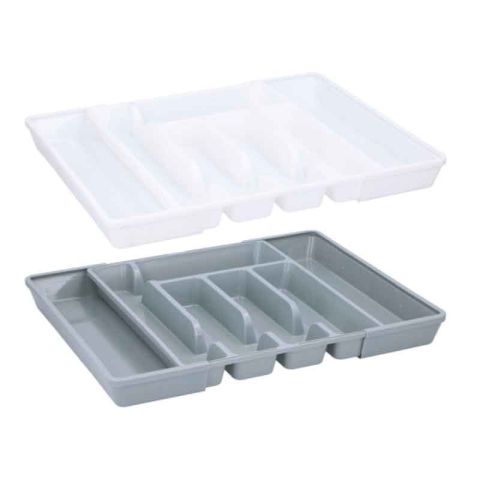 Alpina 6 Compartments Plastic Cutlery Tray