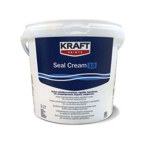 Kraft Seal Cream Transparent 1L