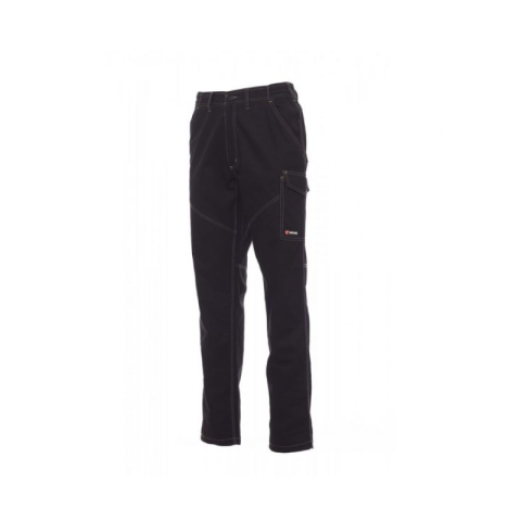 Payper Worker Twil Cotton Black Workwear Trouser - L