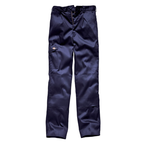 Caracas Cotton/ Polyester Navy Blue Workwear Trouser - M