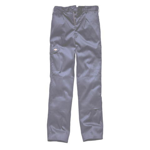 Caracas Cotton/ Polyester Smoke Workwear Trouser - S