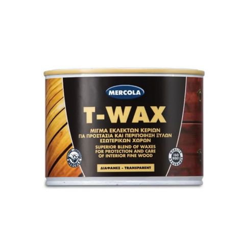 Mercola T-Wax Clear 375ml Wood Furniture Treatment Wax