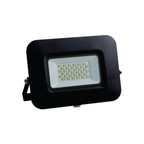 Eurolamp IP65 6500K (Cool White) 30W Black LED SMD Flood Light