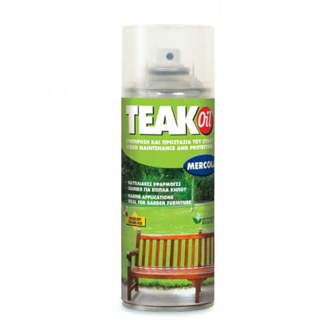 Mercola 400ML Teak Oil Spray Wood Protection & Treatment