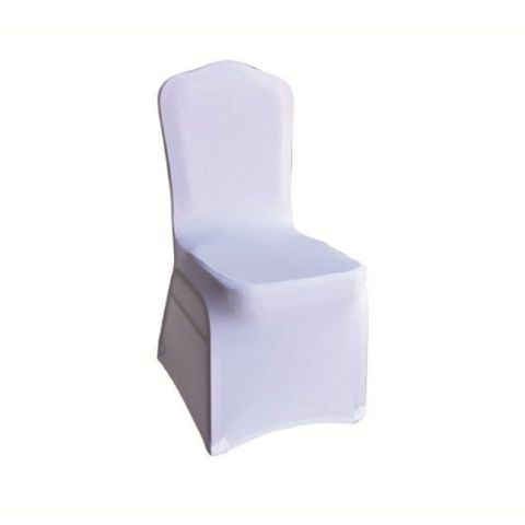 Hilton Ilona Extra Strong Elastic Fabric White Decorative Chair Cover