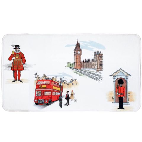 Tat 50x80cm London City Microfibers Toilet Mat