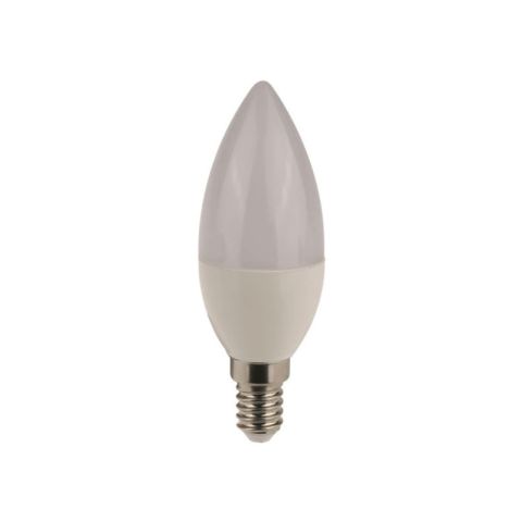 Eurolamp 5W 6500K (Cool White) Frost Candle C37 Ε14 LED Bulb