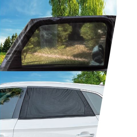 Falcon XLarge 2pcs 100x50cm Mesh Car Window Sun Shade