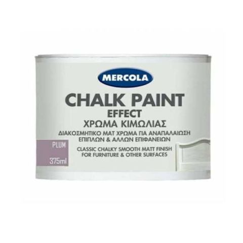 Mercola Matt Furniture Plum Chalk Paint 375ML