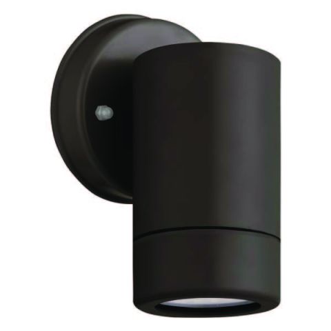 Eurolamp Gu10 5W Plastic Black Outdoor Wall Light