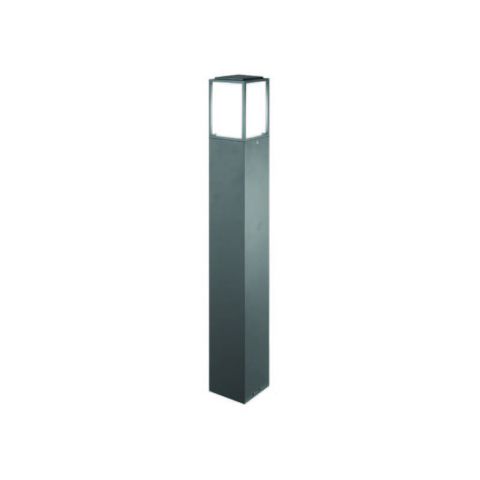 Eurolamp E27 Dark Grey ALuminum Column Outdoor Post Light