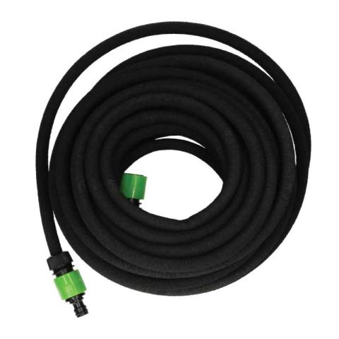 Kinzo 15m Black & Green Irrigation Garden Hose