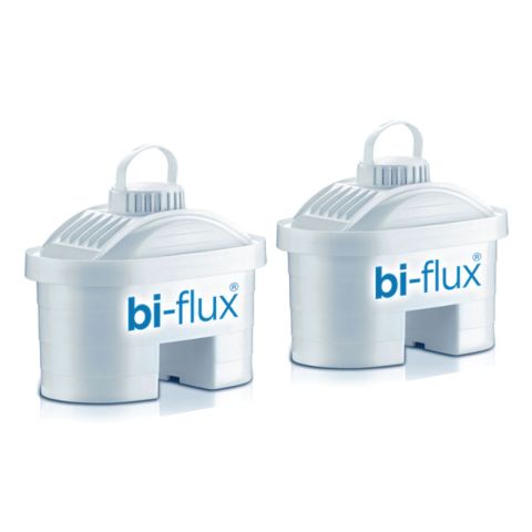 Laica 2pcs Bi-Flux Universal Water Filter Jugs Replacement Cartridges