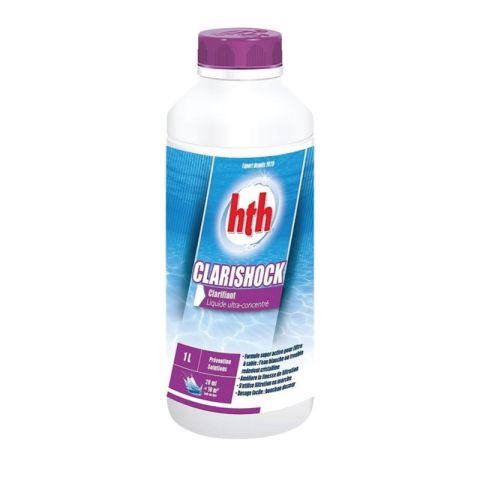 EF Hth Clarishock 1L Swimming Pool Chemicals