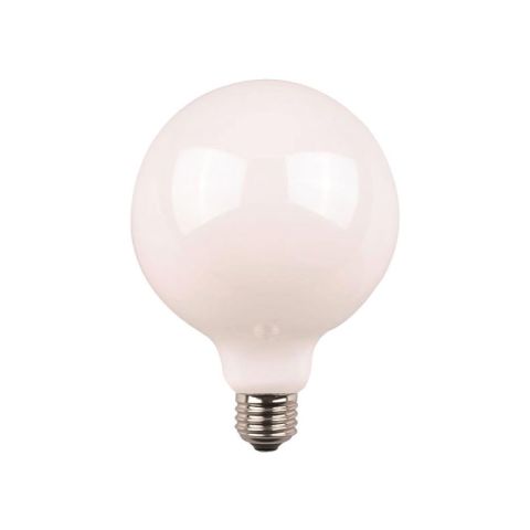 Eurolamp 11W 4000K (Cool White) Milky Globe G125 E27 LED Bulb