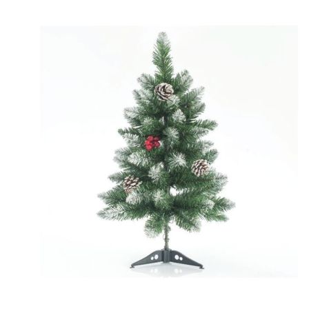 Eurolamp Snow Fir With Berry 600-30167 Χριστουγεννιάτικο Δέντρο 60cm