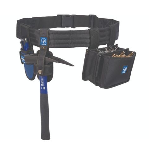 Lux 28x11.5x5cm PVC Black Tool Belt