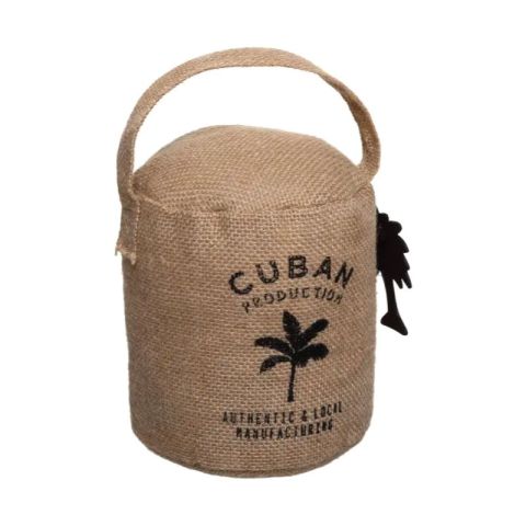 JJA Jute Cuba 15x15cm Door Stopper