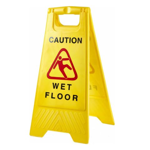 Slippery Floor Warning Sign 210x300x610mm