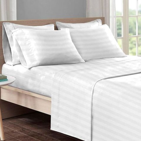 Pik T300 250x280cm Sateen Bed Sheets Set