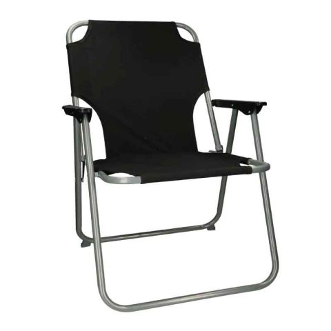 LG Black Folding Garden Chair