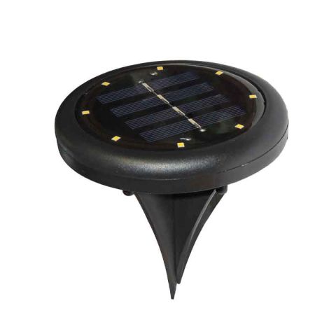 Gruding Black 11x13cm Ground Spot Solar Outdoor Lighting