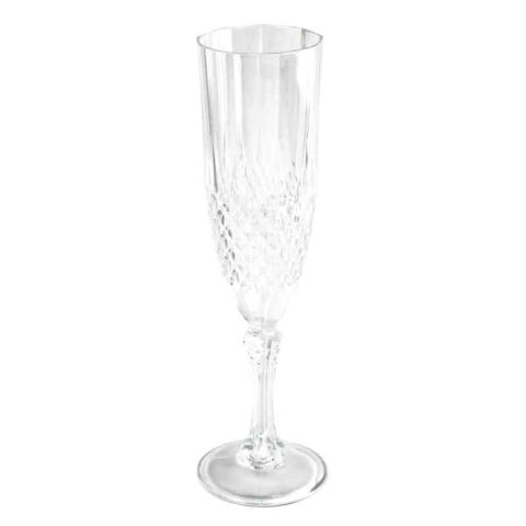 Alpina 6pcs Set Transparent Champagne Glasses