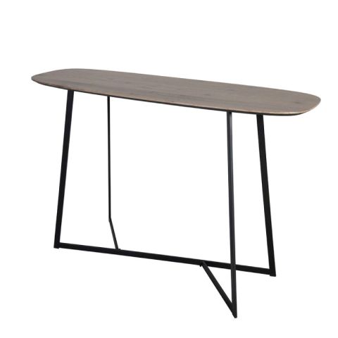 Hooper Taupe Black 120x40x80cm Console Table